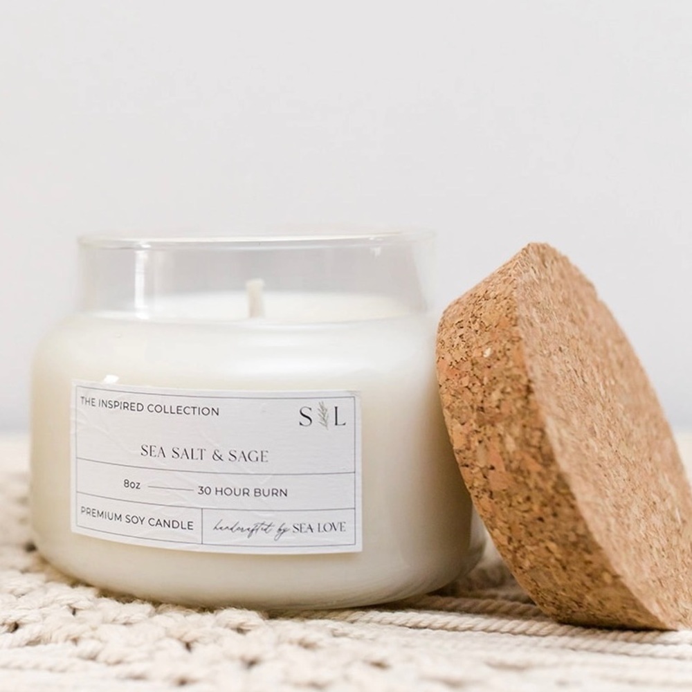 Sea Salt and Sage 8 oz Candle